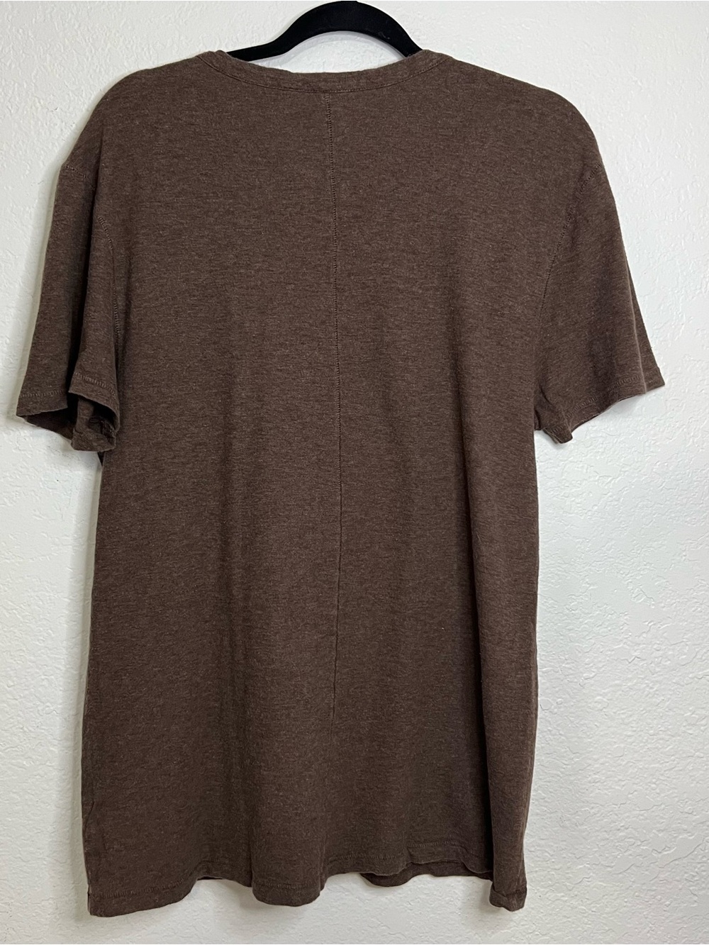 Life Is Good Brown T Shirt Remember Where You Came From World Map Men’s Medium - Picture 3 of 8